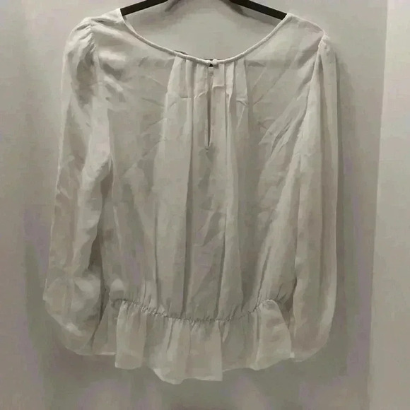 Joie Beautiful Flowing 100% Silk Blouse Size L - Picture 2 of 8